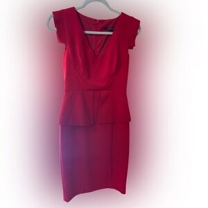 Black Halo, Size 2, Keyton/Keyteon Midi Dress